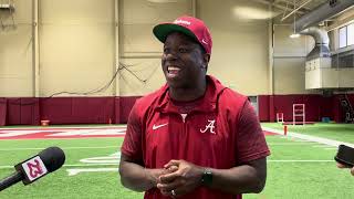 Alabama WR Coach JaMarcus Shephard Interview  Missouri Week [upl. by Atnas]