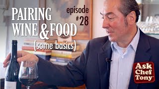 Pairing Wine with Food  Basic Video Tutorial Tips on How to Match Wine and Food [upl. by Hugibert]