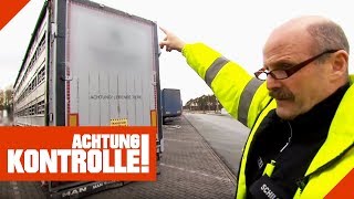 LKW zu hoch Polizei kann LKW aber nicht stilllegen Warum  Achtung Kontrolle  kabel eins [upl. by Ivad]