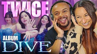 Twice Dive Album Reaction Couples Epic Kpop Music Review [upl. by Germana8]