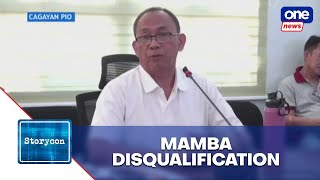 FULL INTERVIEW Comelec disqualifies Cagayan Gov Manuel Mamba [upl. by Belicia960]