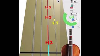 Tutorial Scrolling Tab The Devils Trill Sonata  Giuseppe Tartini 14 [upl. by Syah]