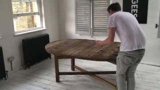 Mogees Pro and Wooden Table Performance [upl. by Gunnar43]