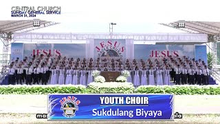 JMCIM  Sukdulang Biyaya  Youth Choir  March 31 2024 [upl. by Fabron961]