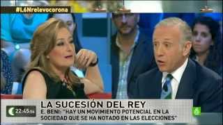 Debate monarquía  República en La Sexta Noche 7  06  2014 parte 2 de 2 [upl. by Nahtad]