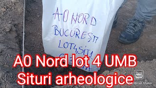 Autostrada A0 nord lot 4 UMB Situri arheologice [upl. by Selmner]