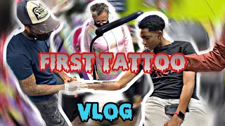 My First Tattoo VLOG💉‼️ [upl. by Revart]