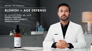 How to Apply Blemish  Age Defense with Dr Geria [upl. by Tana676]