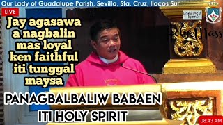 SUNDAY ILOCANO MASS  May 19 2024  Fr Rufo Abaya [upl. by Nwahsek796]