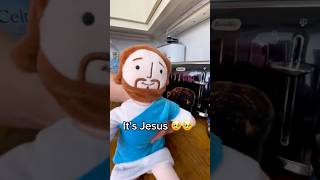 Jesus burns his toast 😭 jesuschrist jesuschrist youtubeshorts jesus fyp [upl. by Row259]