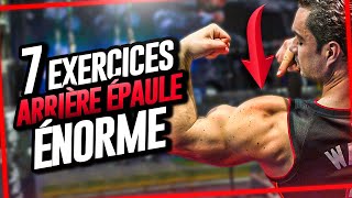 7 Exercices pour un Arrière dÉPAULE Énorme [upl. by Sheldon]