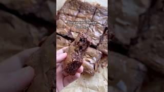 3 ingredient nutella brownies🤤🤤🤤 [upl. by Reine87]