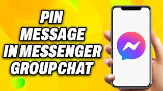 How to Pin Message in Messenger Group Chat iPhone or Android 2024  Easy Fix [upl. by Irovi]