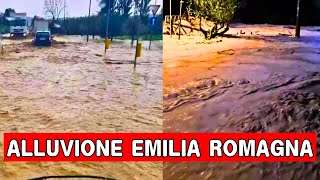 Alluvione Emilia Romagna esondano Senio Zena e Idice evacuazioni a Bologna e Faenza [upl. by Delano]