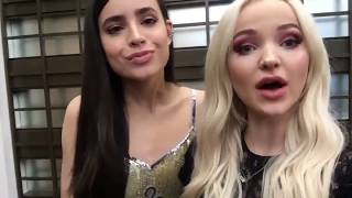 Dove Cameron amp Sofia Carson  Best Descendants 2 moments in Japan [upl. by Akiv314]