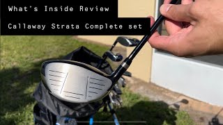 Callaway Strata 16 piece Complete Golf Set Whats Inside Review [upl. by Persis]