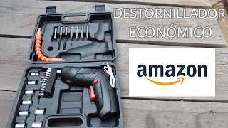 EL DESTORNILLADOR ELECTRICO MAS ECONOMICO DE AMAZON [upl. by Areema]