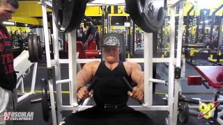 Dallas McCarver Chest Shoulders Tris [upl. by Acim]