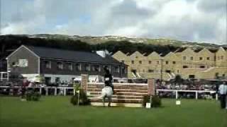 Connemara Stallion  Puissance Clifden Showjumping Bobby Sparrow Blue [upl. by Nojid460]