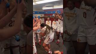 Locker room celebration after Iowa State victory over Maryland [upl. by Mollee862]