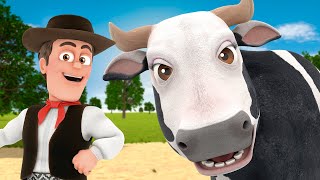 La Vaca Lola 🐮🎶 Colección de Canciones Infantiles  El Reino Infantil [upl. by Suivat465]