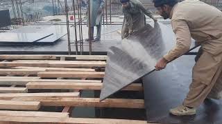 shuttering plywood shuttering in constructionformwork [upl. by Amo363]