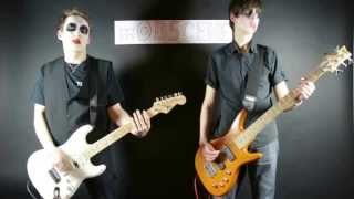 Marilyn Manson  mOBSCENE bass and guitar cover [upl. by Edee72]