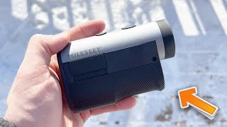 MiLESEEY GPF12 Golf Rangefinder with Slope  User Review [upl. by Irafat]