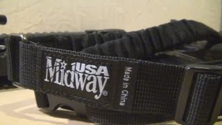 MidwayUSA Tactical Single Point Sling Review [upl. by Ideih]