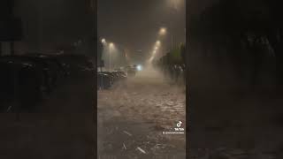 ⛈️ LEspagne subit à son tour les intempéries 📅 date  28102024 [upl. by Dralliw]