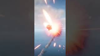 Detailed Graphics Laser Defense Neutralizes Torpedo Missile [upl. by Ahsenauj]