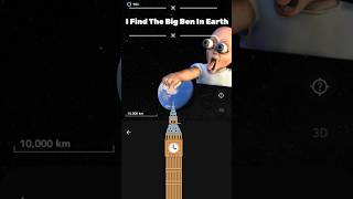 Find big ben 🌍googlemaps googleearth earth trending motivation viralvideo memes shorts like [upl. by Erual]