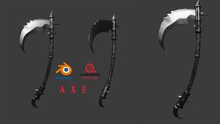 Axe 3D Modeling  Blender [upl. by Neala]