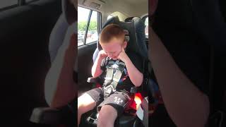 Autism meltdown in the car 😭  Autism Awareness ❤️💛💚💙 [upl. by Learsi]