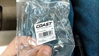 Unboxing amp 1st impressions  Coast Polysteel 650R Rechargable Flashlight Kit [upl. by Arline]