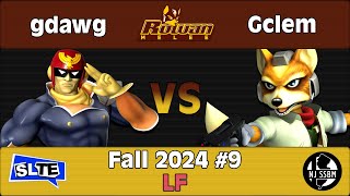 Rowan SSBM Fall 2024 9 gdawg Falcon Vs Gclem Fox  LF [upl. by Lemrahc]