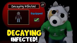 New Infected Decay Skin Cool Features Piggy [upl. by Riay]