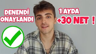 1 AYDA TYTDE TAM 30 NET ARTTIR   En Gizli Taktiklerim [upl. by Nalim]