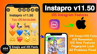 instapro v1150 🥹 instapro new update  real Fonts on instapro [upl. by Lubeck269]