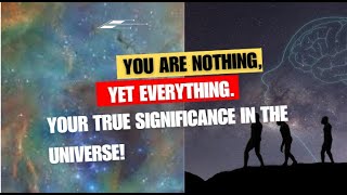 You Are Nothing Yet EverythingA Cosmice Journey universe facts trending space life human [upl. by Queen896]