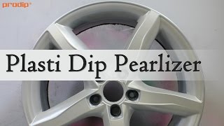 Plasti Dip Pearlizer Pearl Effect over White base coat [upl. by Casilde]