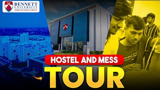 Bennett University 🏫 Hostel amp Mess Tour [upl. by Ermina]