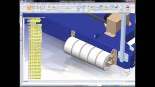 Solid Edge ST4 Machine Design Demo Center Plane Relationship [upl. by Eiuol]