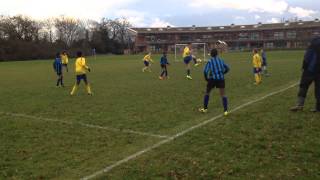 Broadfields1 Vs Barnfield1  School League Game  1st half [upl. by Leanatan]