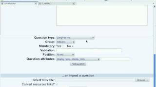 Using LimeSurvey Using Flexible Lists Part 4 [upl. by Cornelius857]