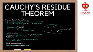 Cauchys Residue Theorem with Examples  Complex Integration  Complex Analysis 16 [upl. by Stultz]