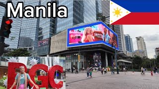 The Most Developed amp Modern area in Manila Philippines 🇵🇭Noella2512 JayFocused [upl. by Nyrroc]