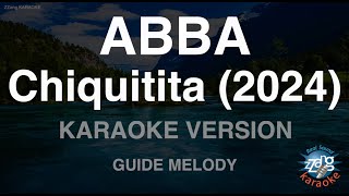 ABBAChiquitita 2024 Melody Karaoke Version [upl. by Jarlathus]