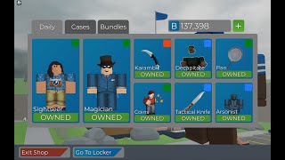 Roblox Arsenal Daily Shop 2572024 [upl. by Handler657]