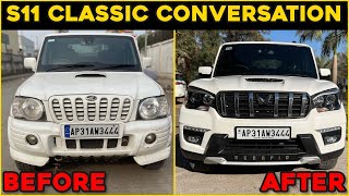 Scorpio old model convert to new model S11  Scorpio S11 modified  Scorpio old to new model [upl. by Analat]